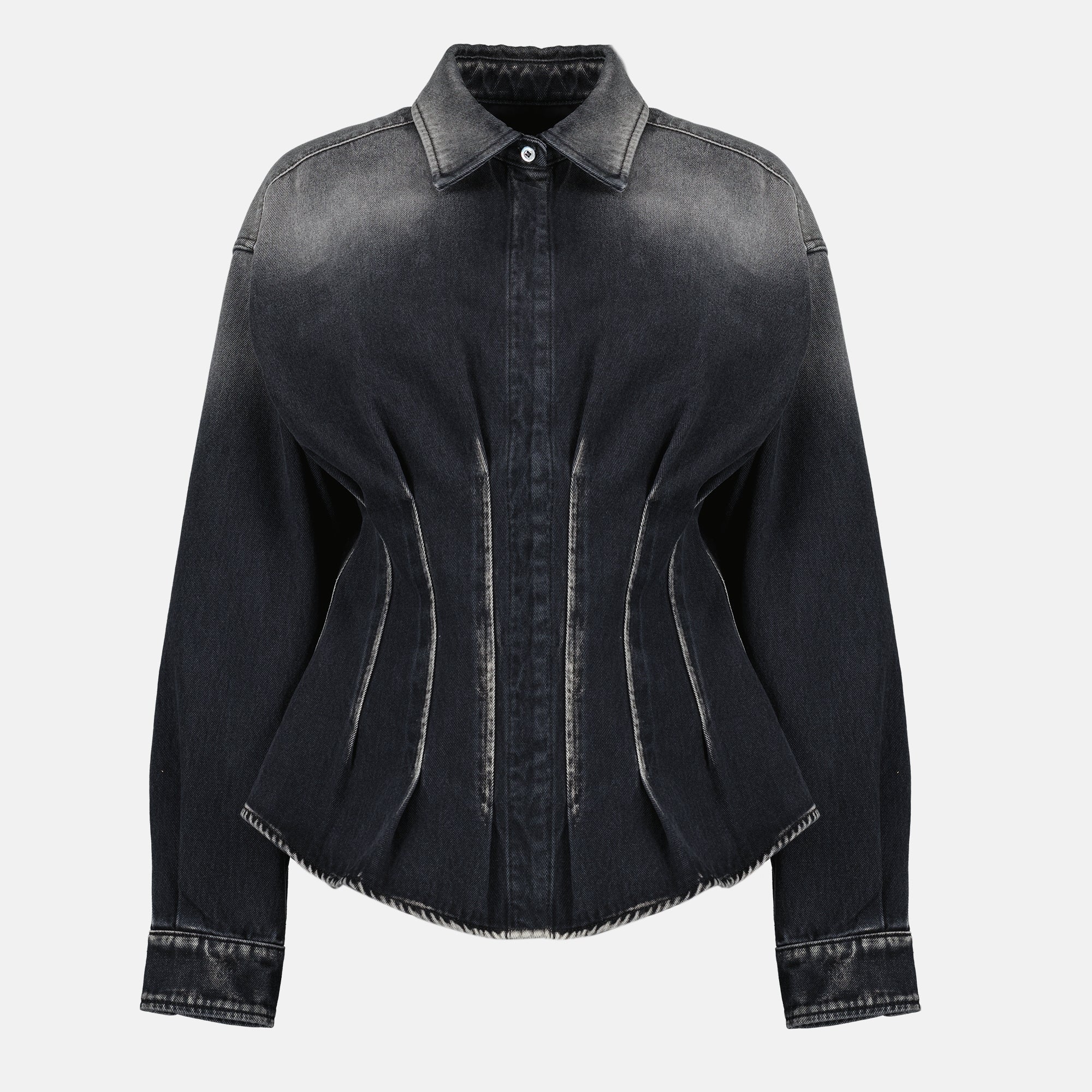 Black Denim Shirt