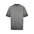 Distressed "LV" Graphic T-Shirt | Washed Grey