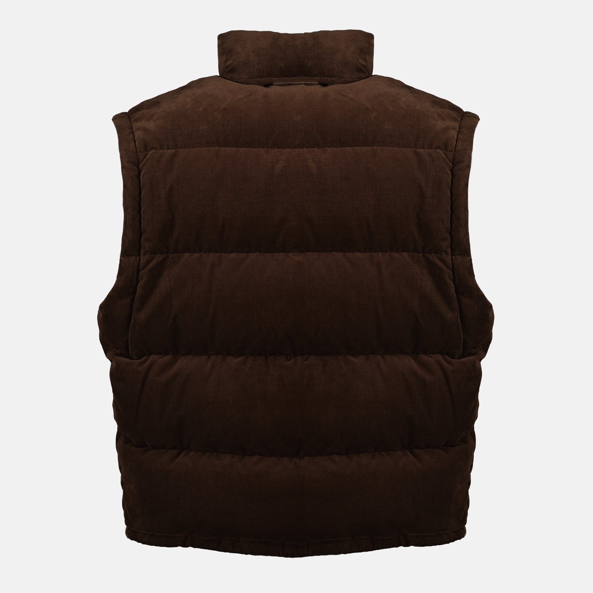 Brown Corduroy Puffer Jacket