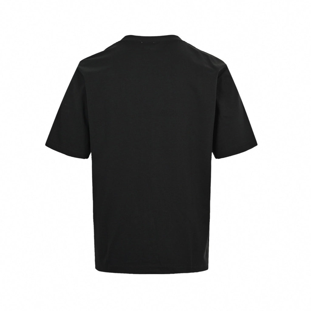 House Check Logo Tee | Black