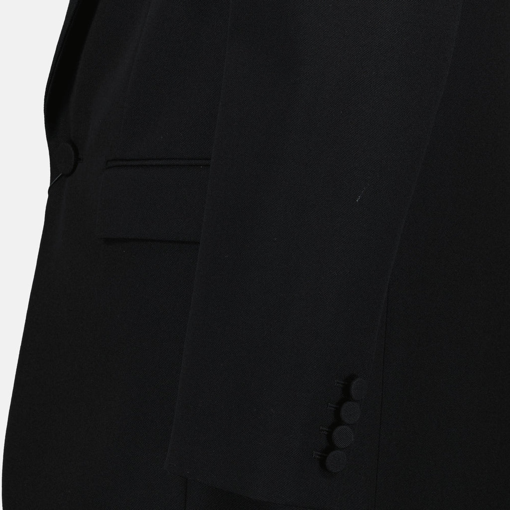 Black Wool Blazer