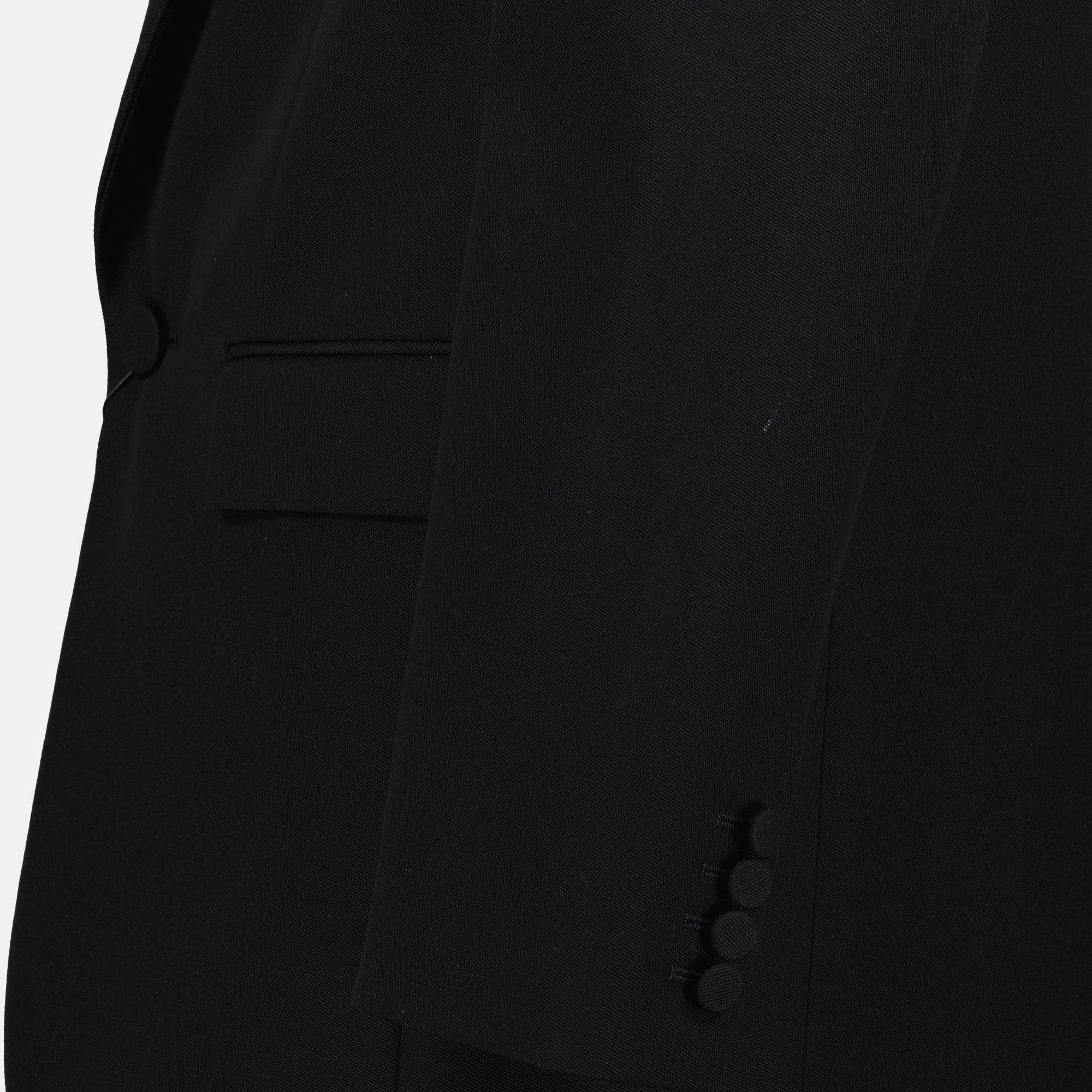 Black Wool Blazer