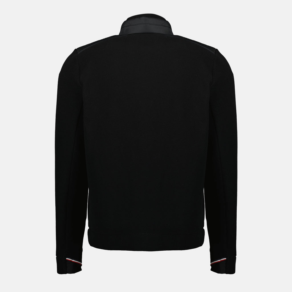 Black Fleece Zip-Up Sweatshirt