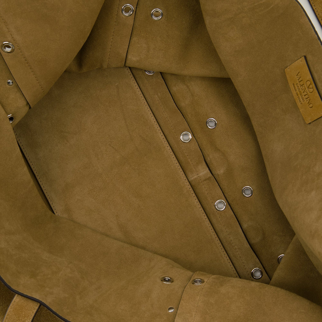 Large Nellcôte Suede Tote Bag
