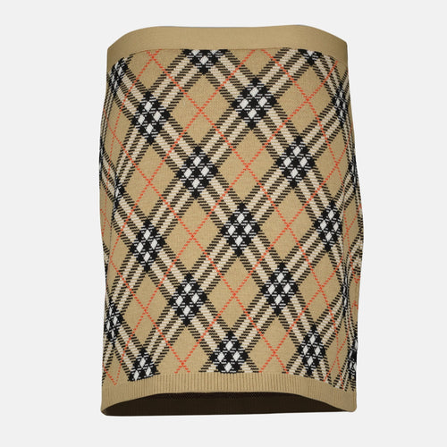 Check Plaid Skirt