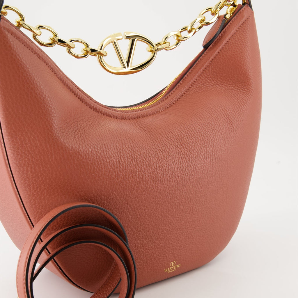 VLogo Moon Hobo Bag