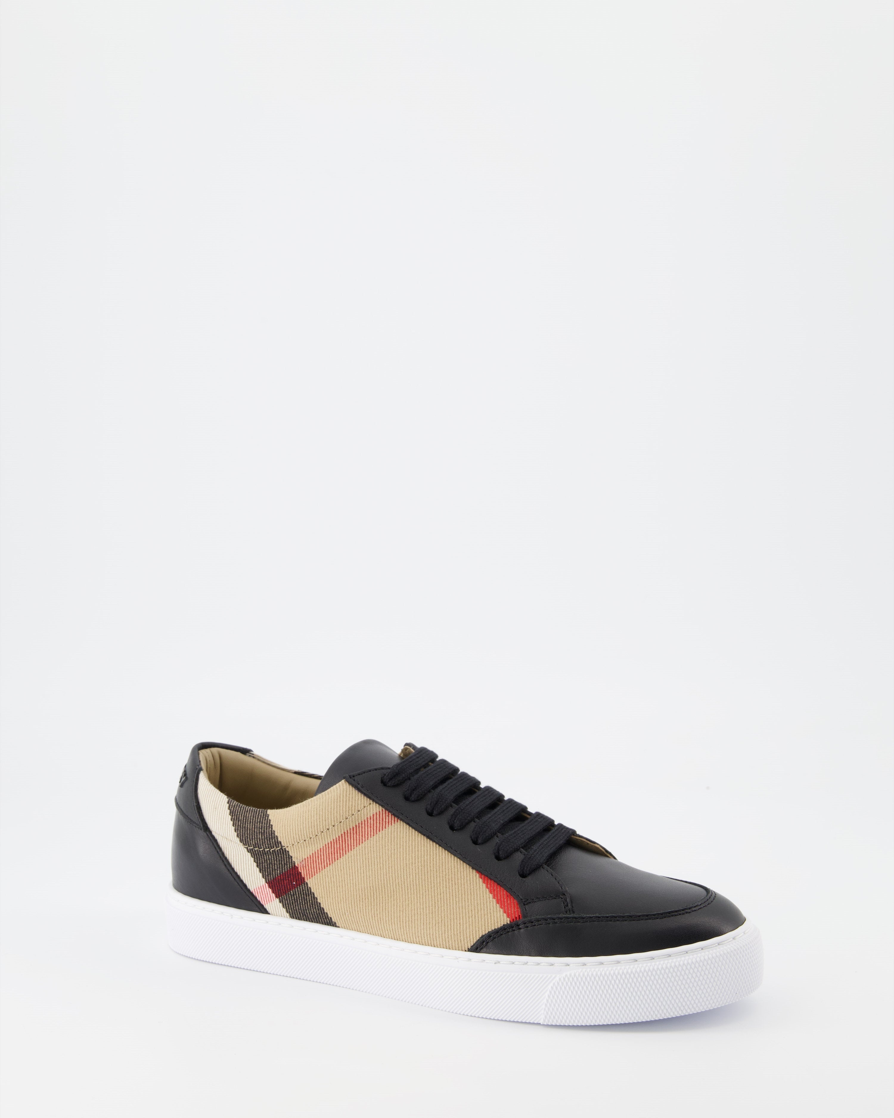 Checked sneakers