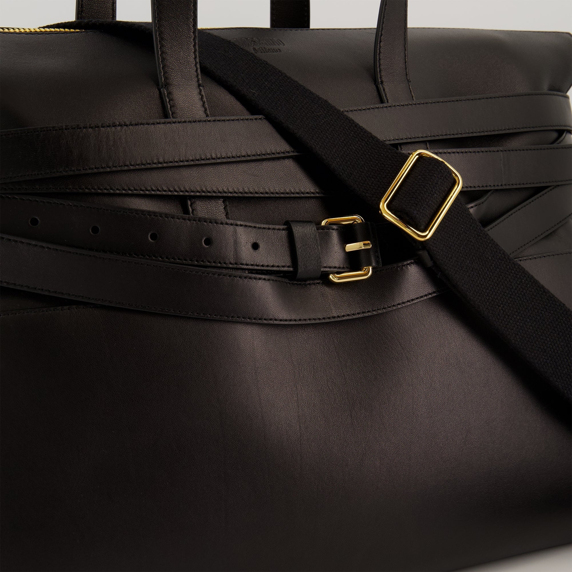 Leather Shopper Bag
