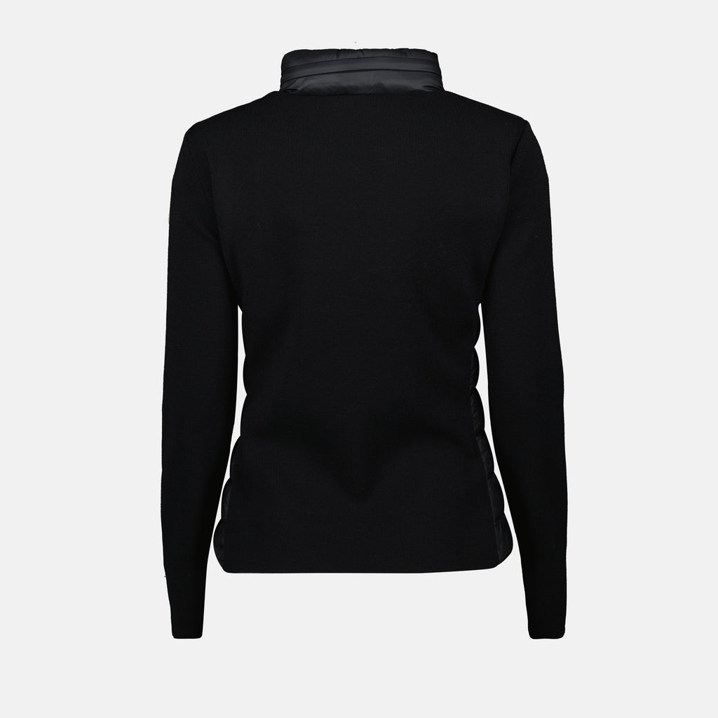Two-tone quilted jacket