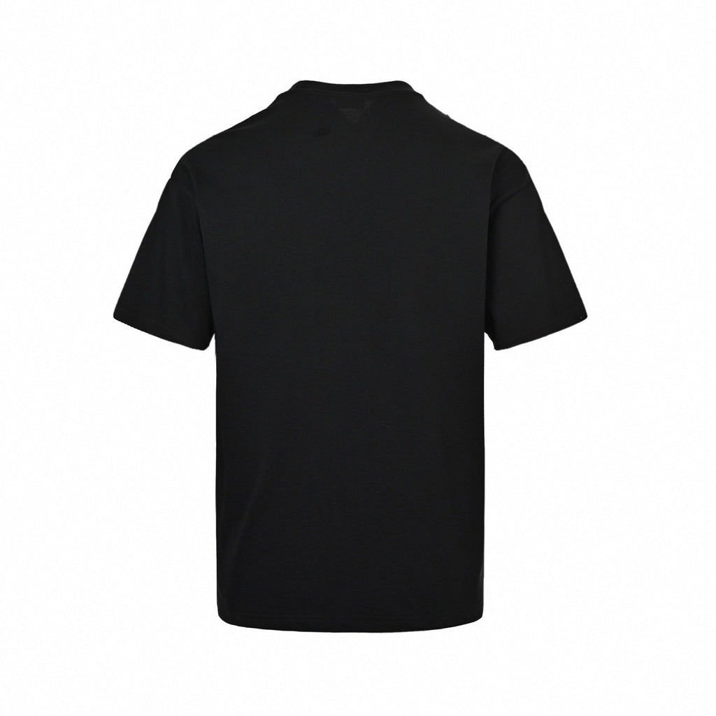 FF Monogram Zip Pocket Cotton T-Shirt