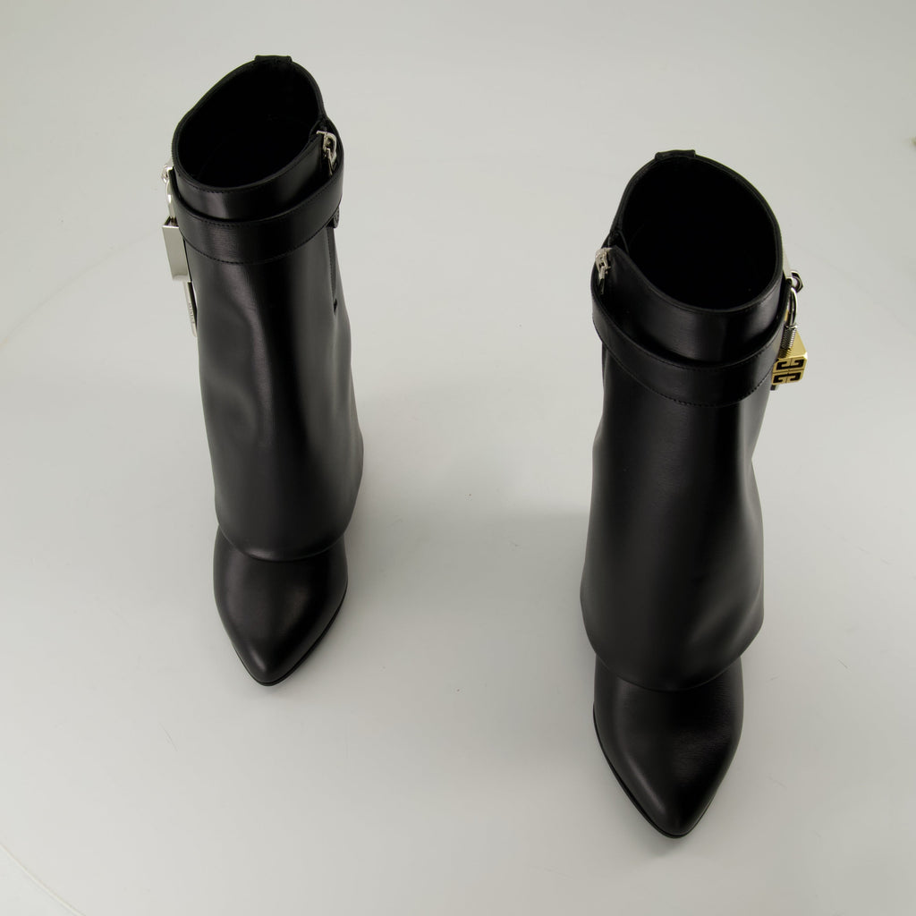 Shark Lock Ankle Boots