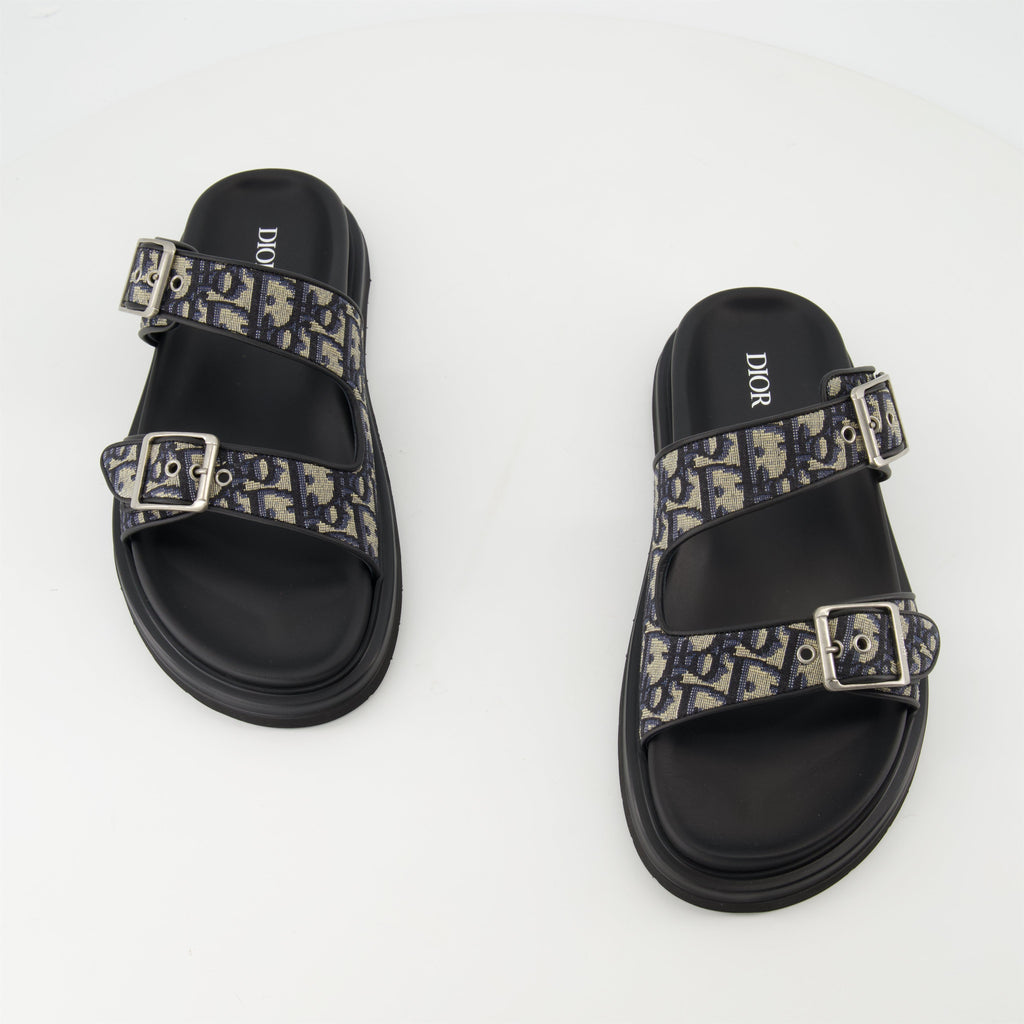 Aqua Oblique Sandals