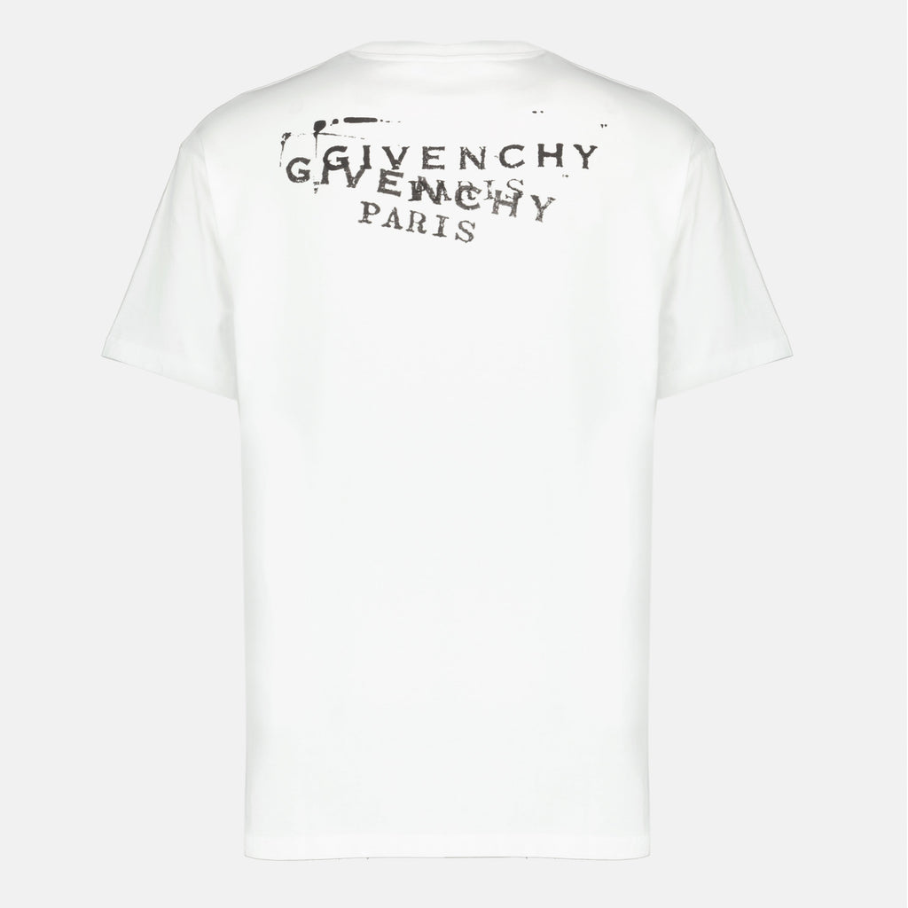 Givenchy Stamp White T-shirt