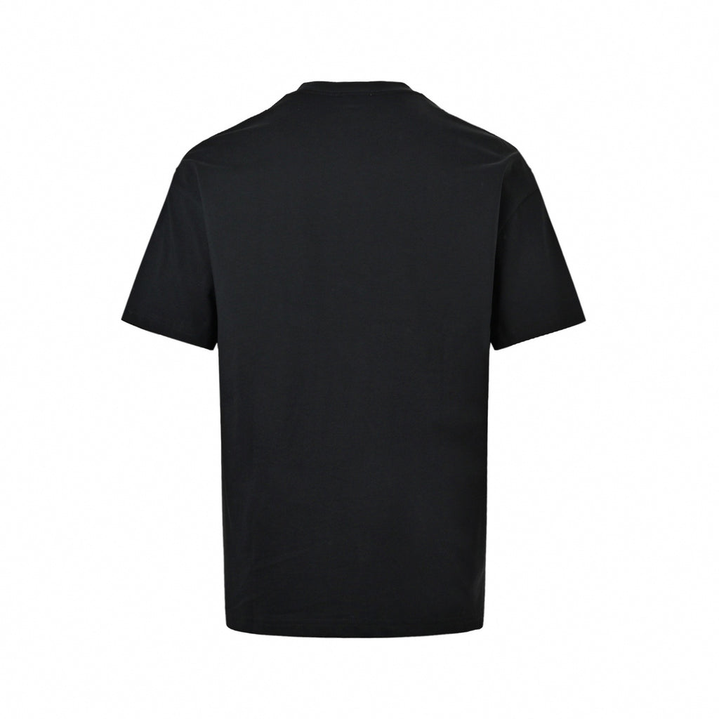 Tonal Logo Print T-Shirt | Black