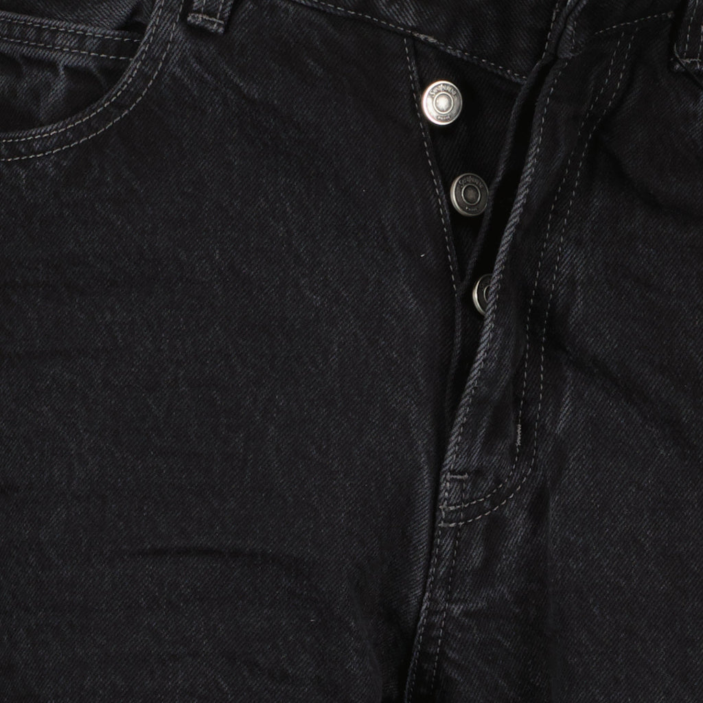 V-Waist Long Baggy Jeans