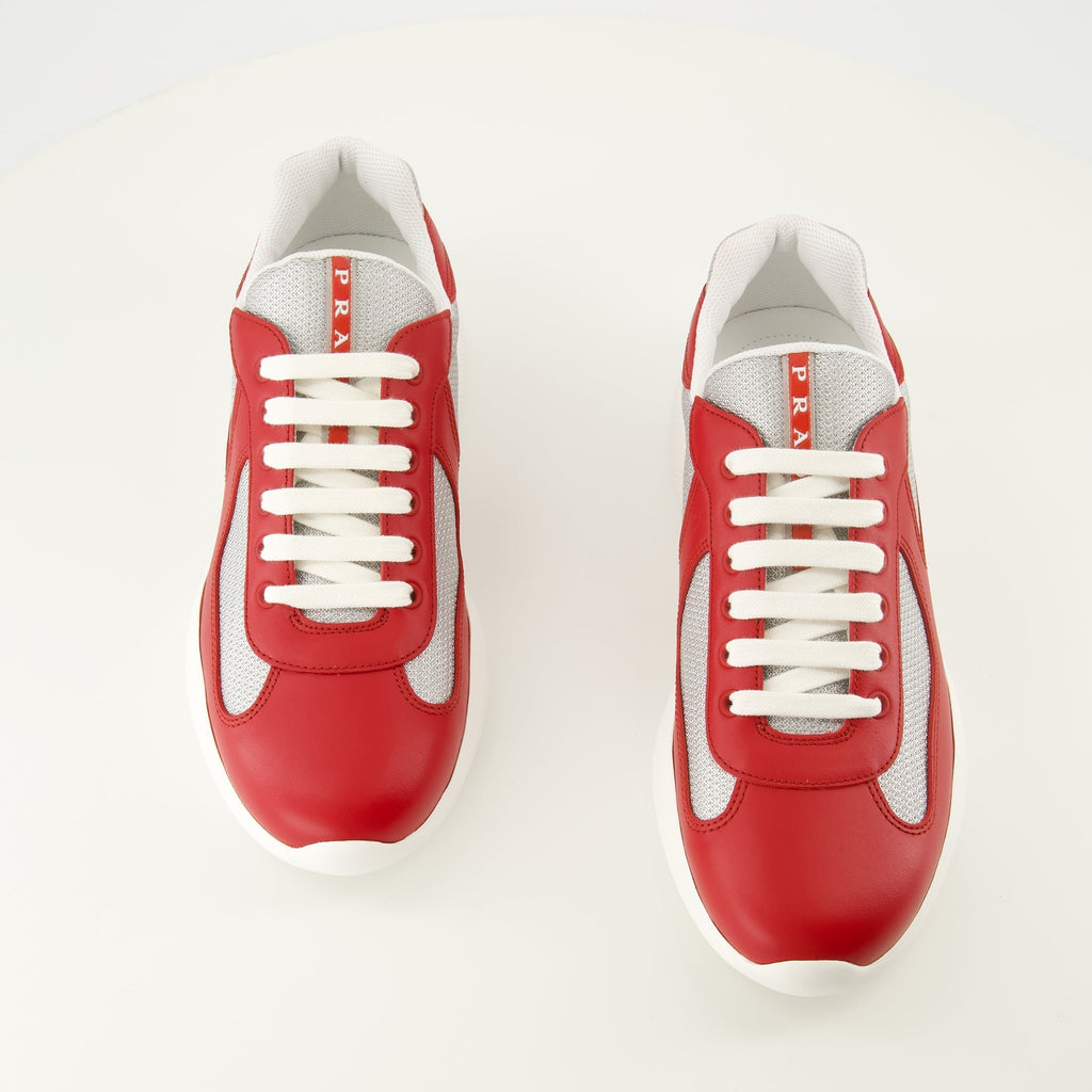Basket America's Cup red