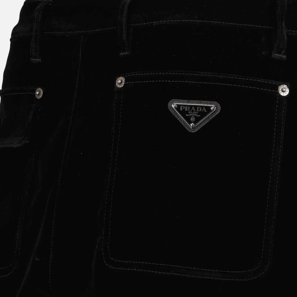 Velvet Denim Jeans