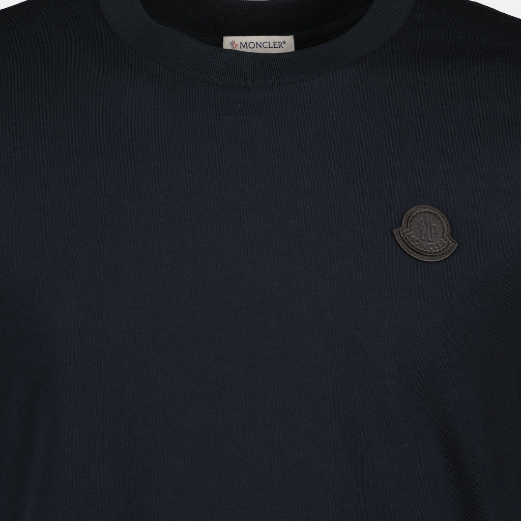 Leather Logo T-Shirt
