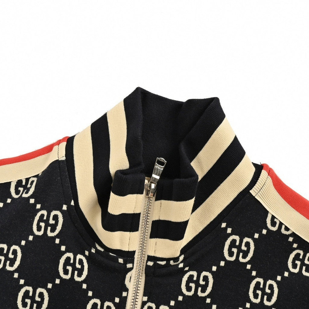 GG Jacquard Monogram Track Jacket