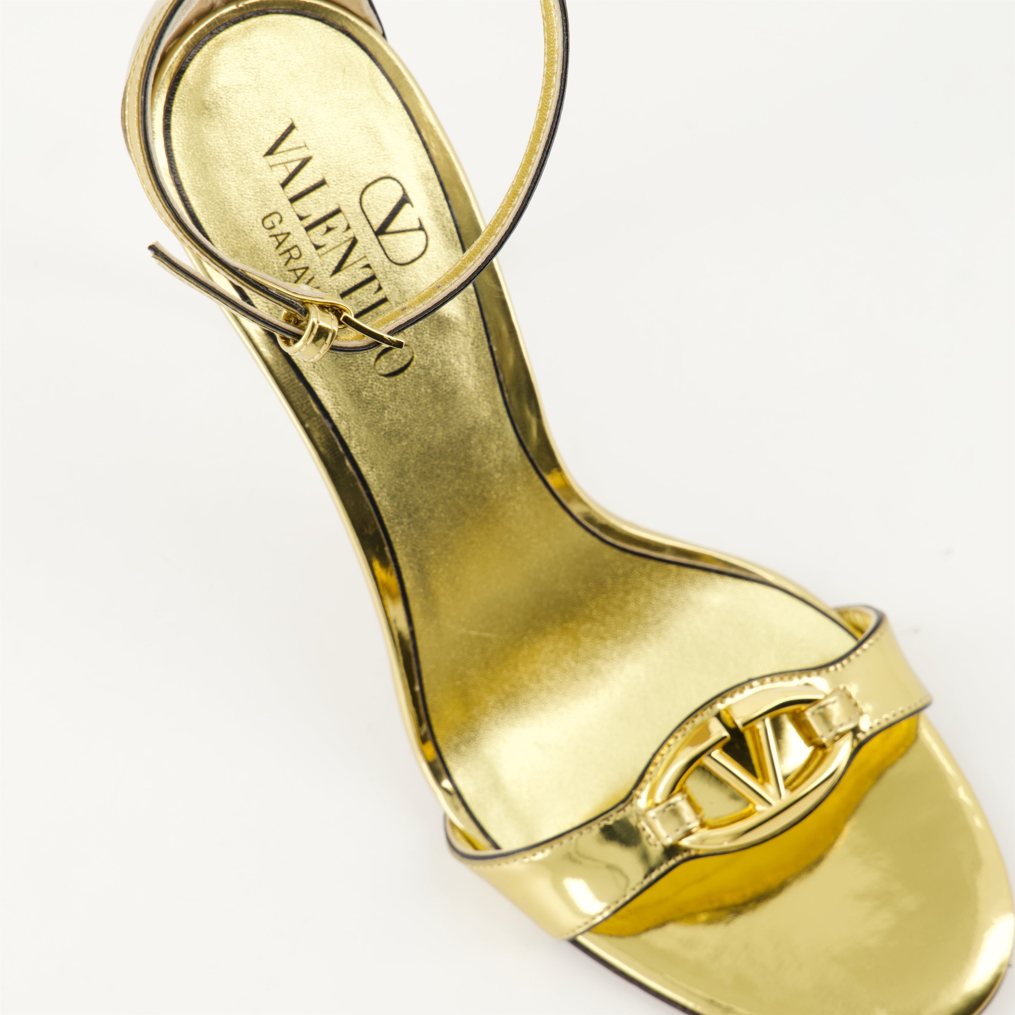 VLogo Heeled Sandals