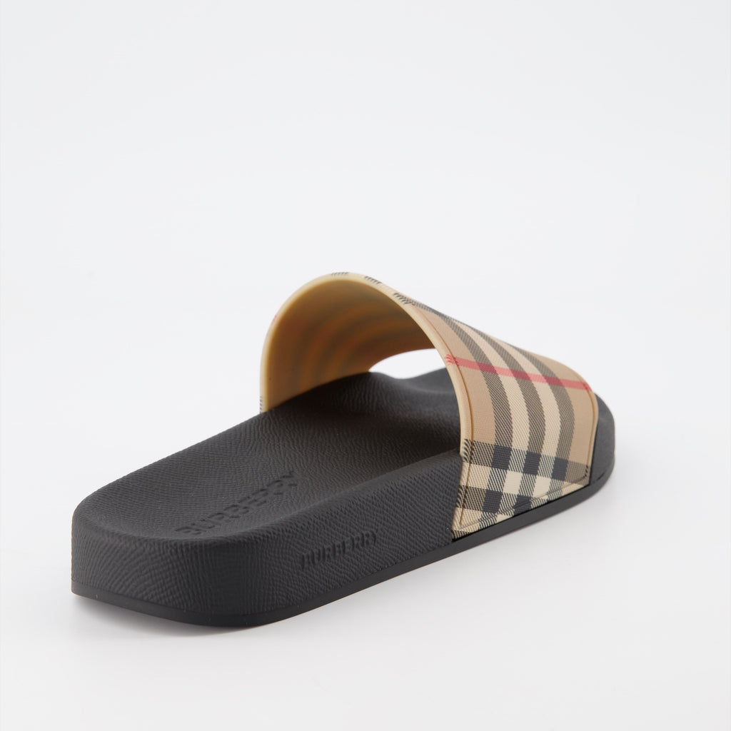 Checked Slippers