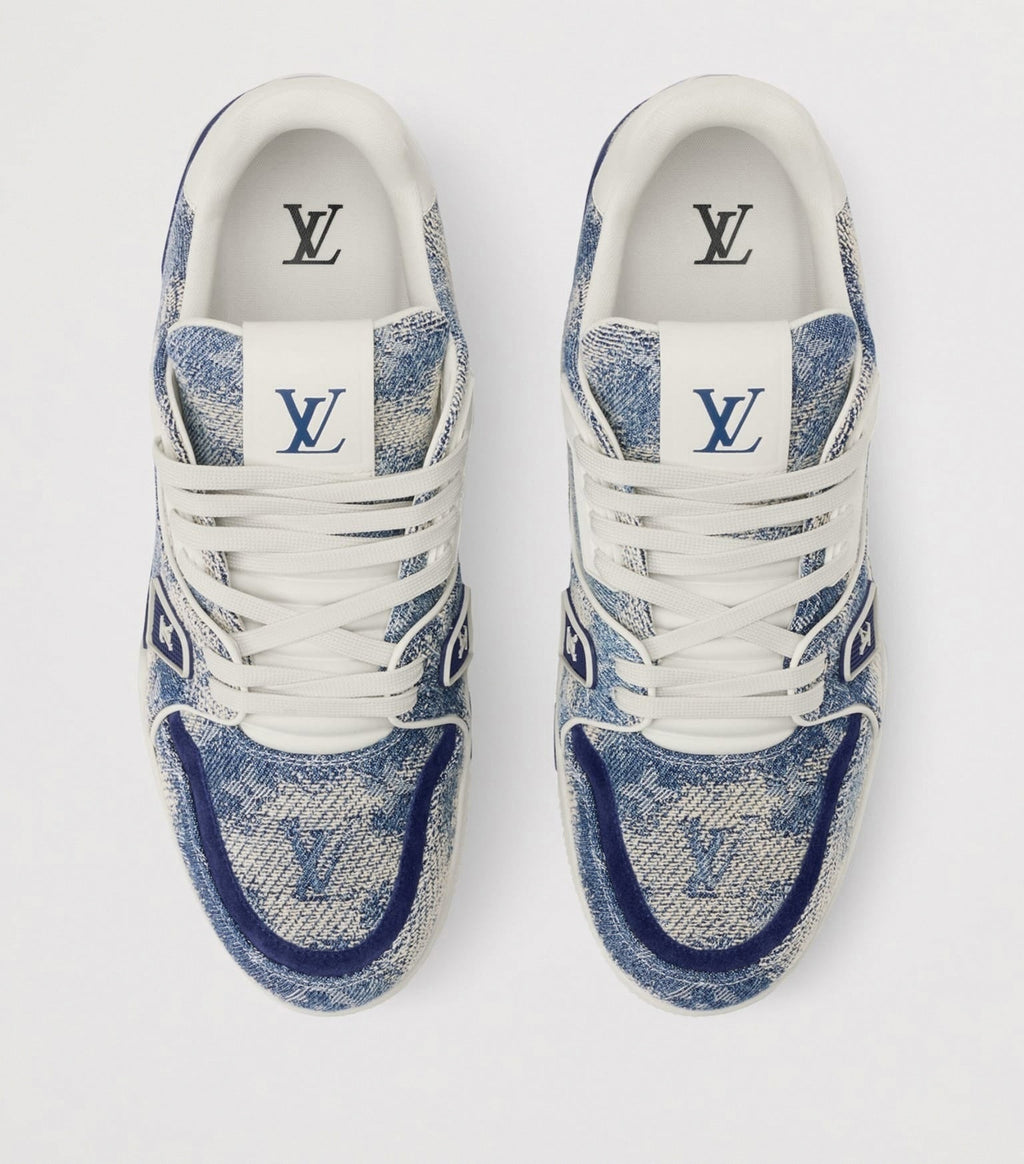 Denim LV Low-Top Sneakers