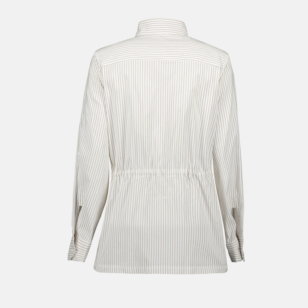 Fitted Striped Jacket