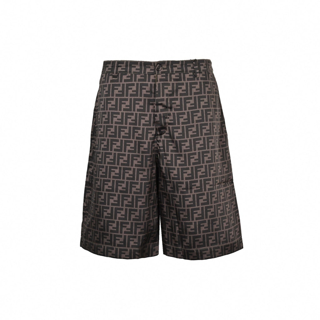 Monogram Zucca Print Shorts