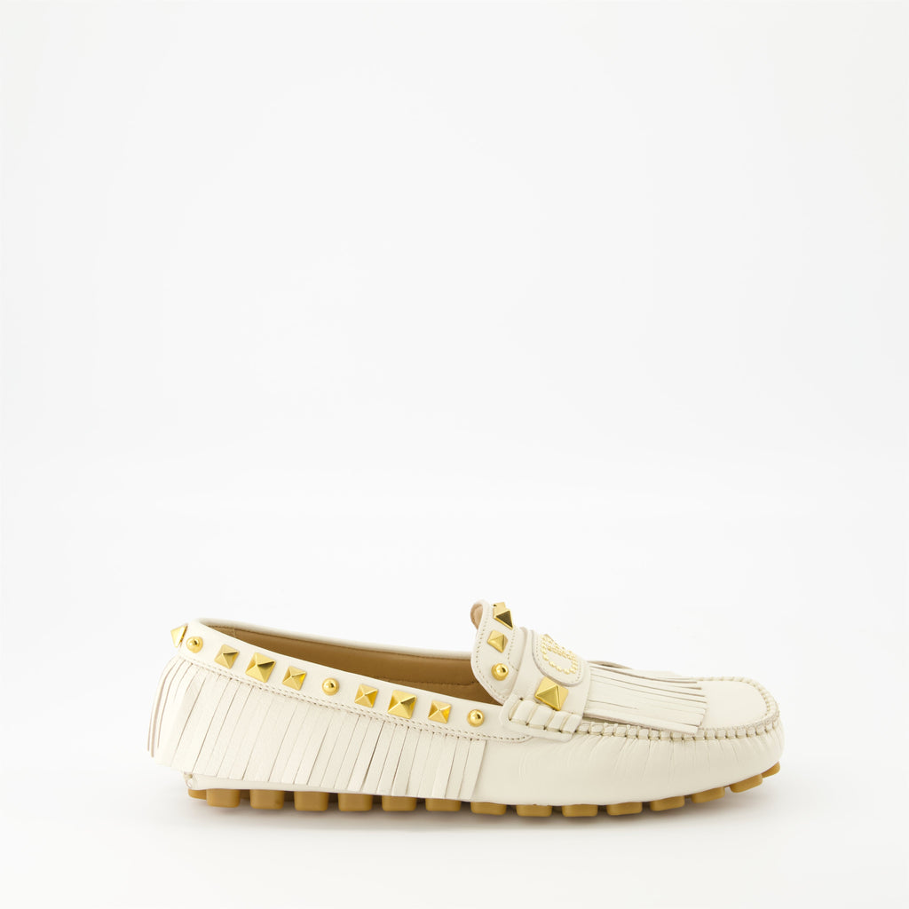 Fringed Moccasins Plaster Caster