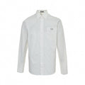 C.D Logo Pocket Button-Down Shirt | White