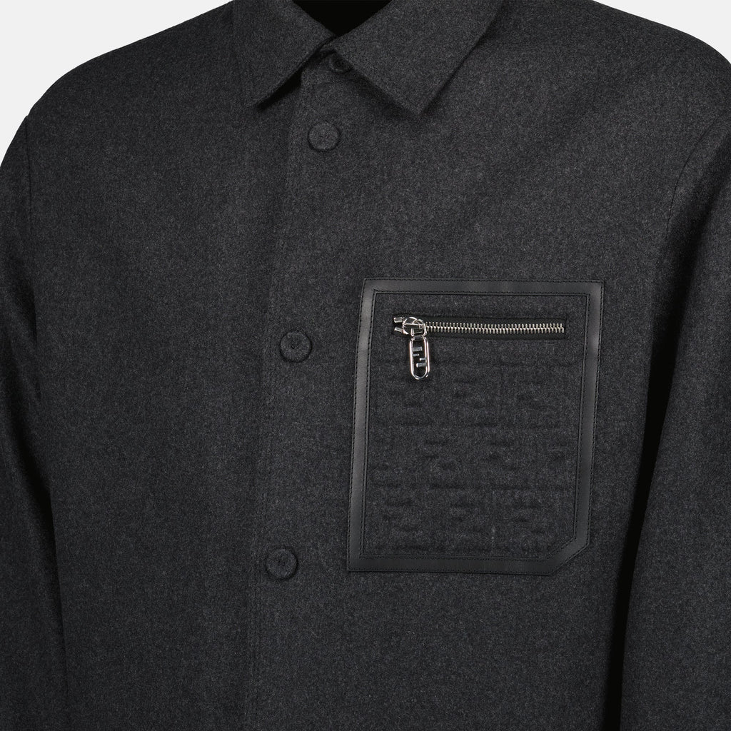 Wool Shirt Jacket