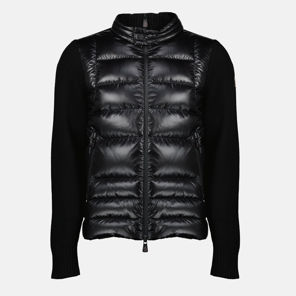Wool Zip-Up Cardigan