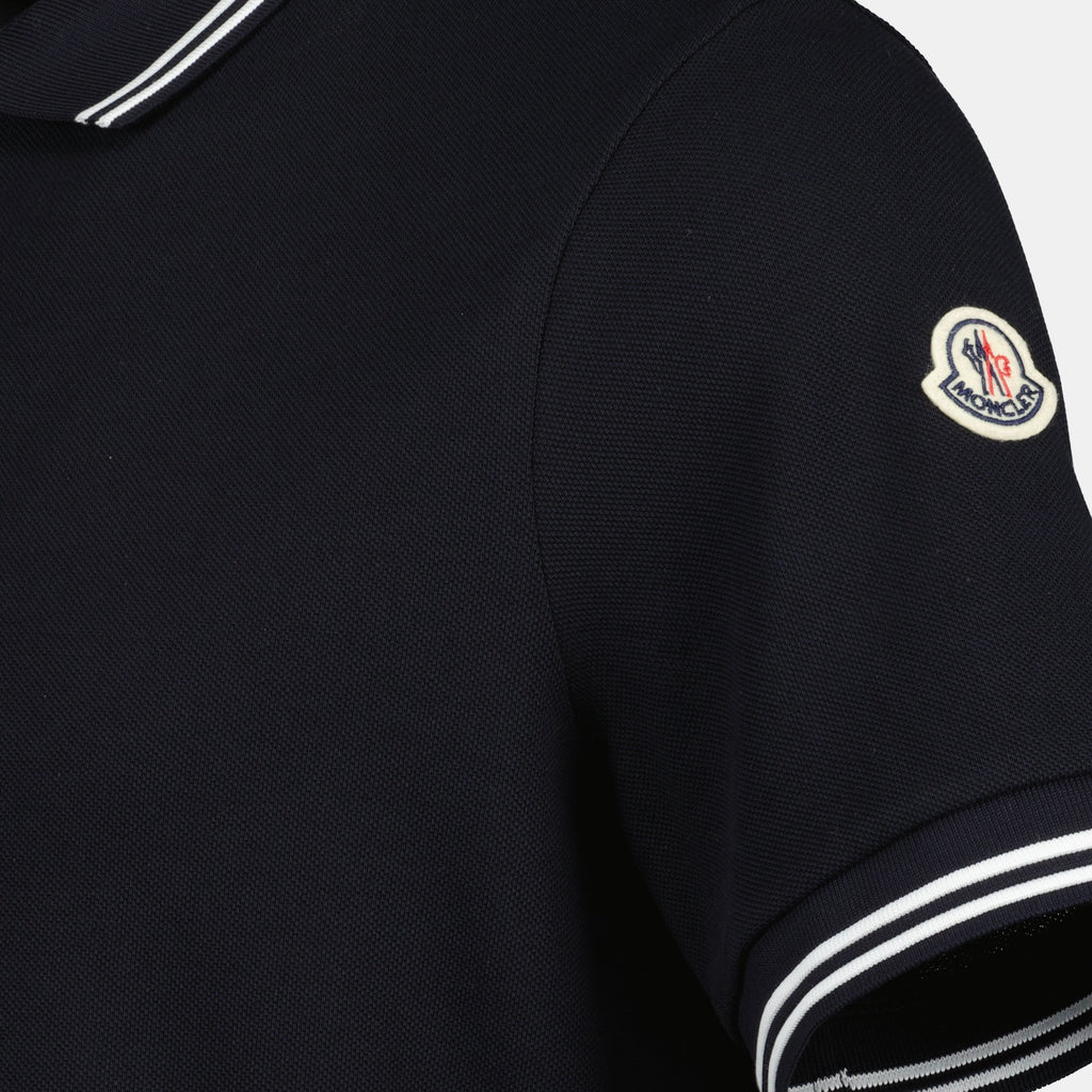 Striped Trim Polo