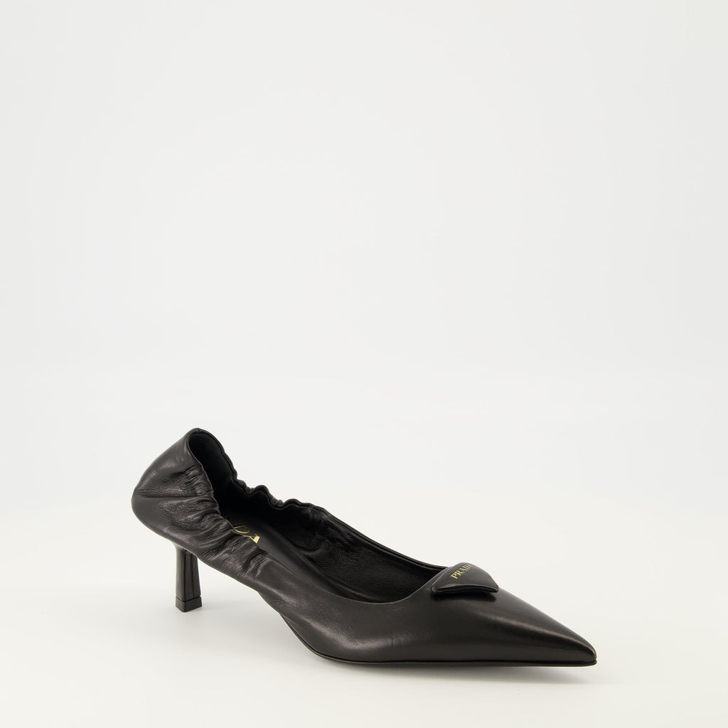 Worn Leather Pumps