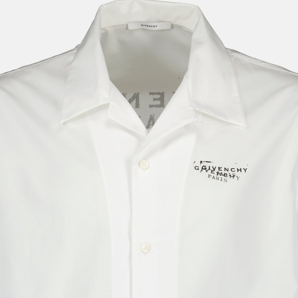 Givenchy Stamp White Shirt
