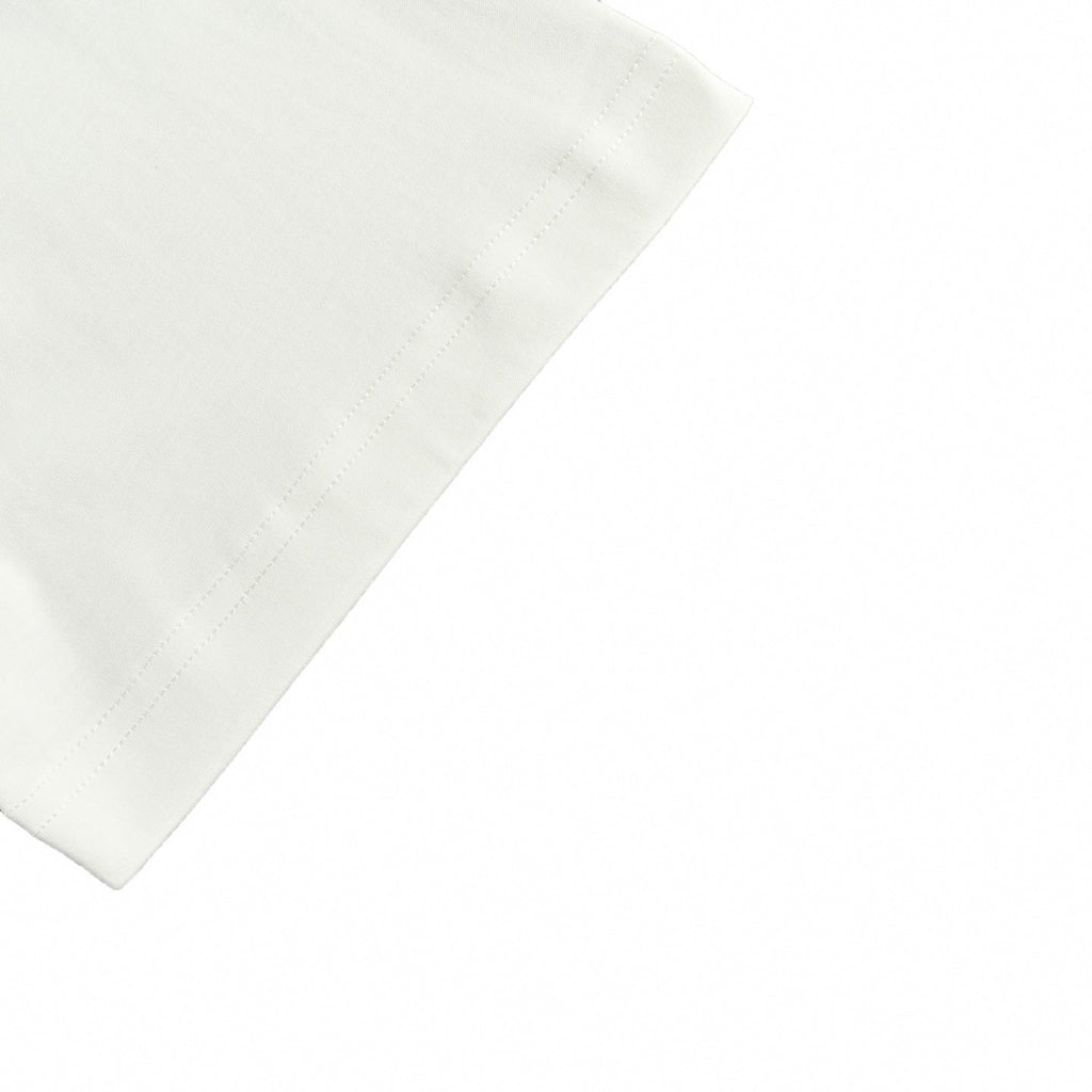 Voyage Stamp Cotton T-Shirt | White