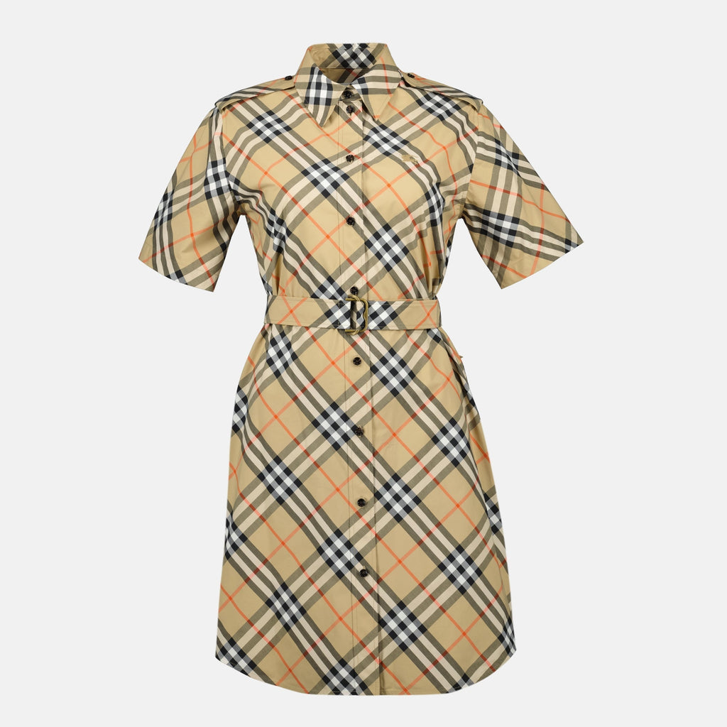 Check Shirt Dress