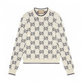 Cotton Wool Picot Trim Sweater