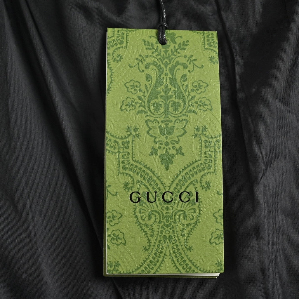 GG Monogram Jacquard Cotton Jacket | Black