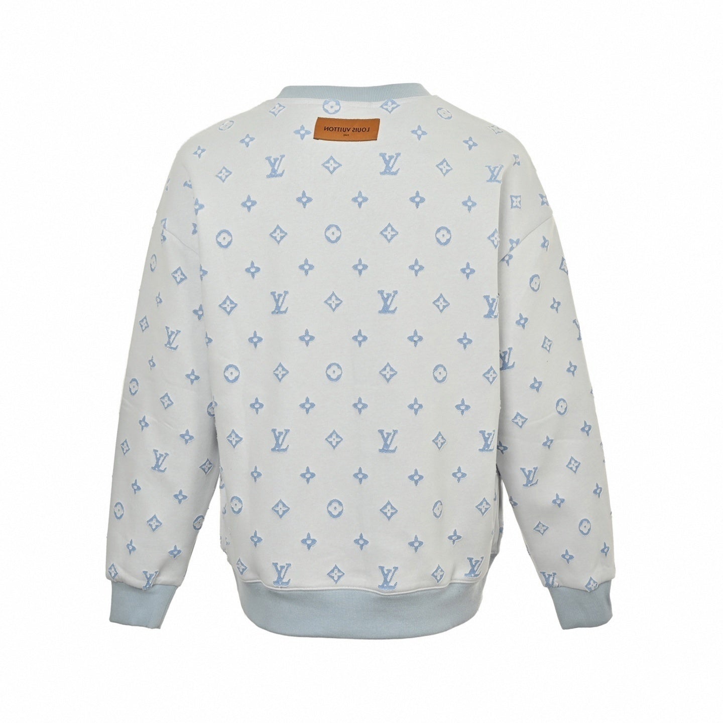 Textured Monogram Crewneck Sweatshirt