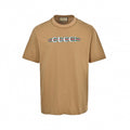 Web Stripe Logo T-Shirt | Camel