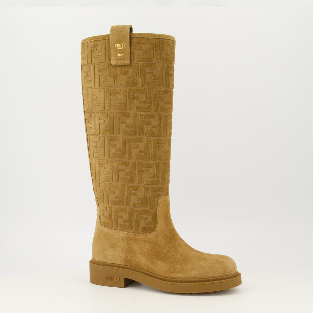 Filo Brown Suede Boots