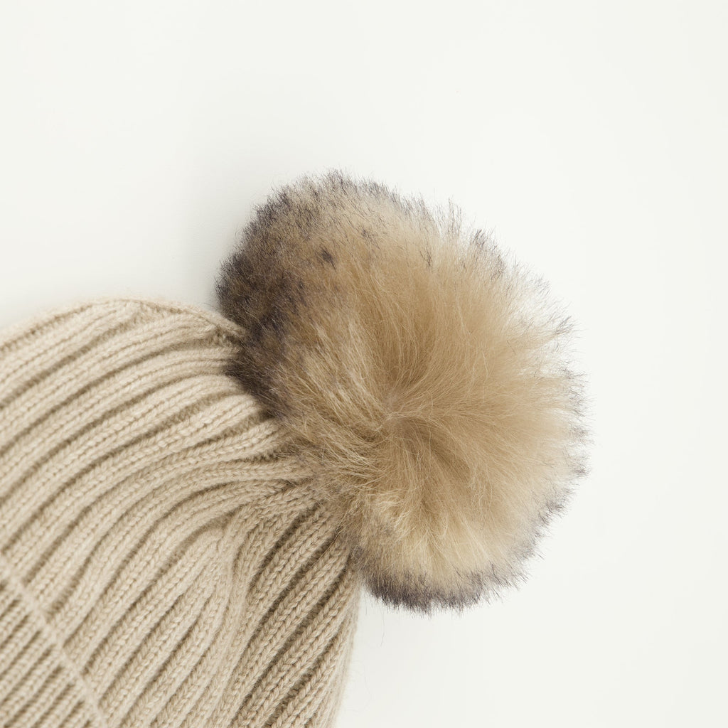 Hat with Pom-Pom