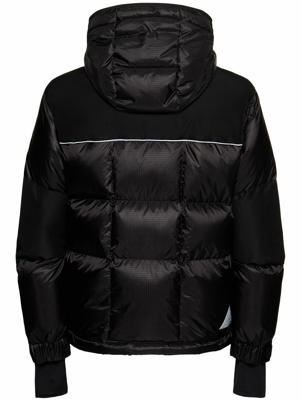 Ripstop Tech Piping Puffer | Black
