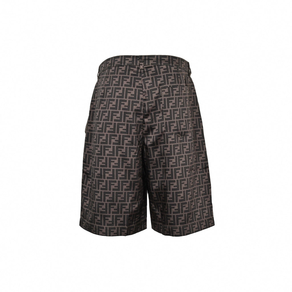 Monogram Zucca Print Shorts