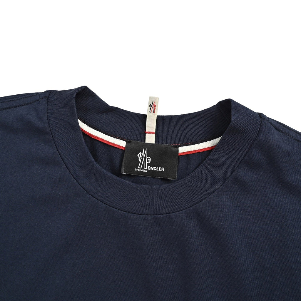 "Après-Ski" Pocket T-Shirt | Navy & Denim
