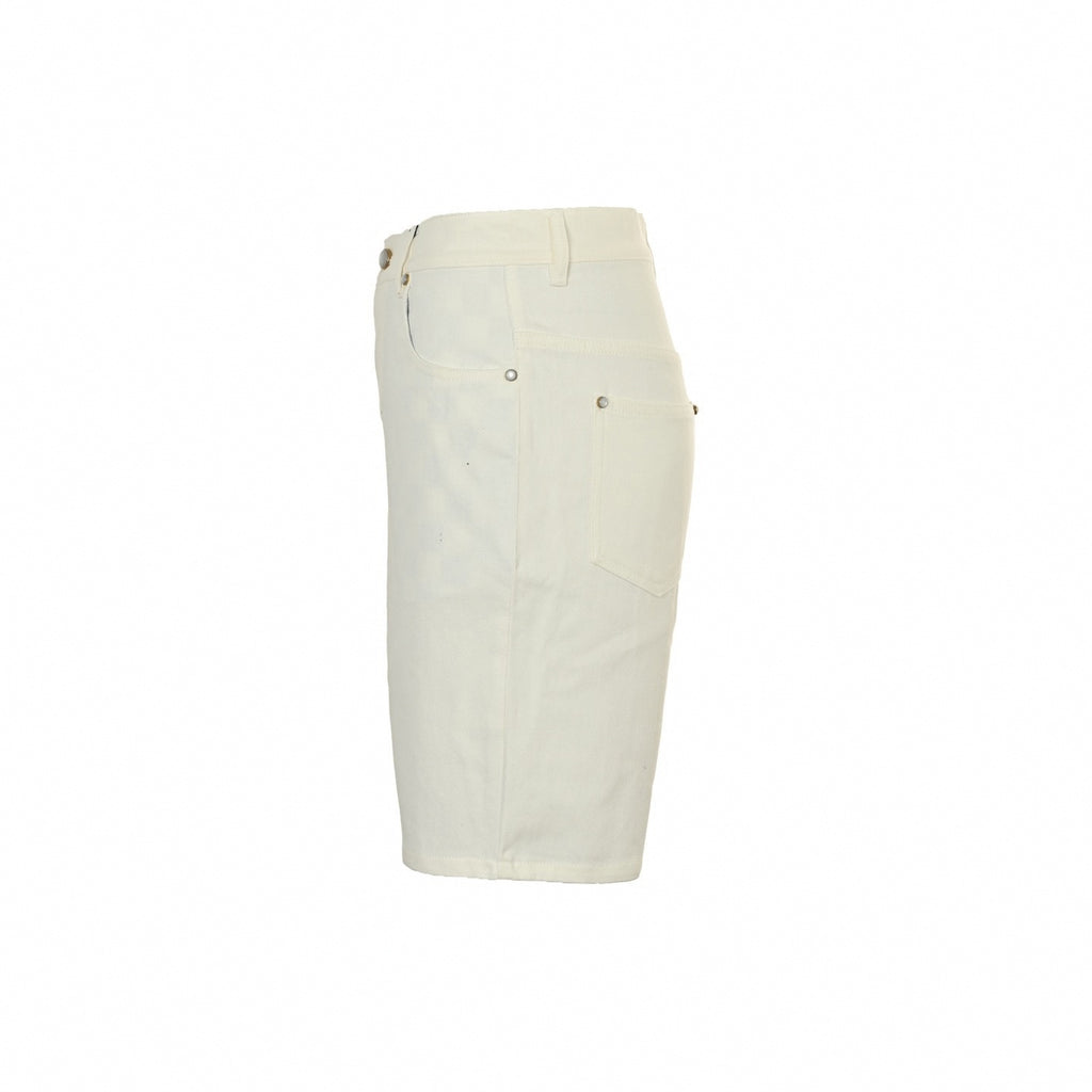 Embroidered LV Denim Shorts | Off-White