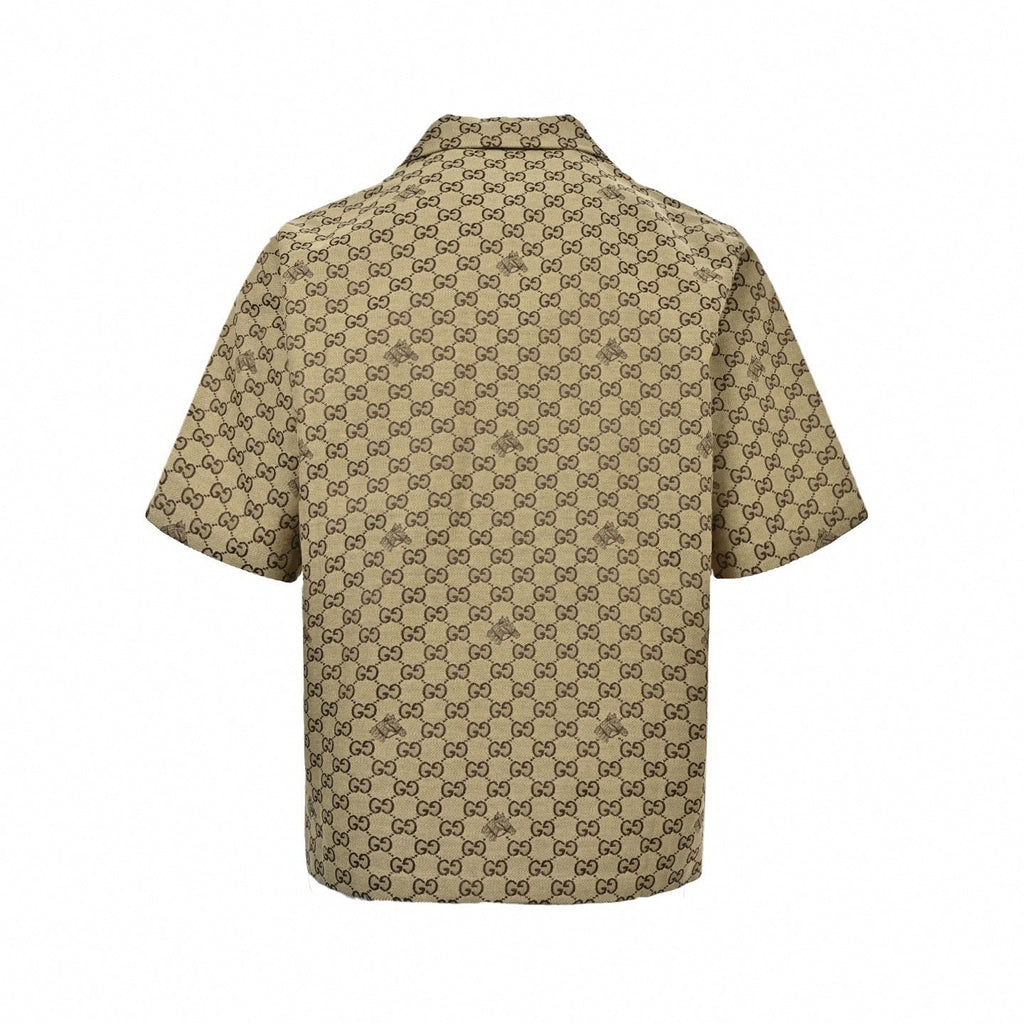 Horse Crest GG Canvas Shirt