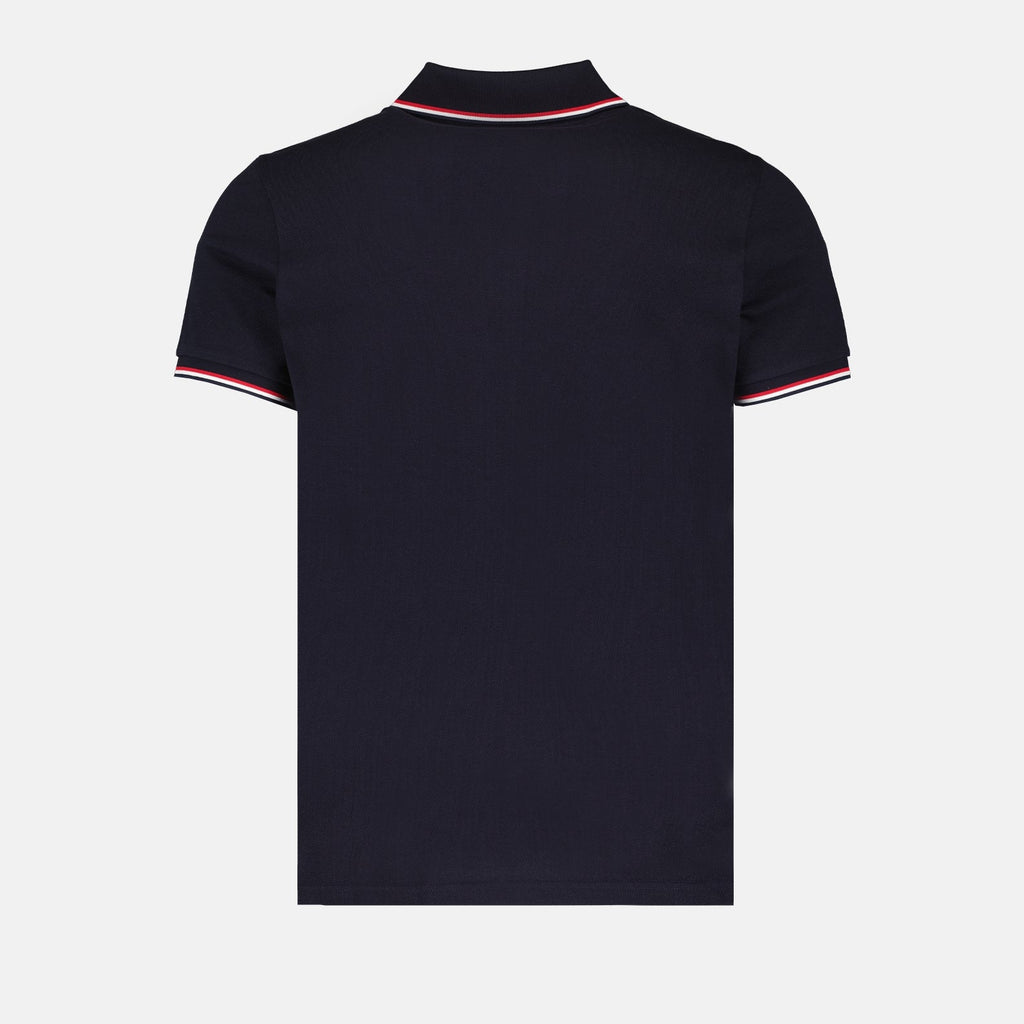 Polo with Tricolor Edges