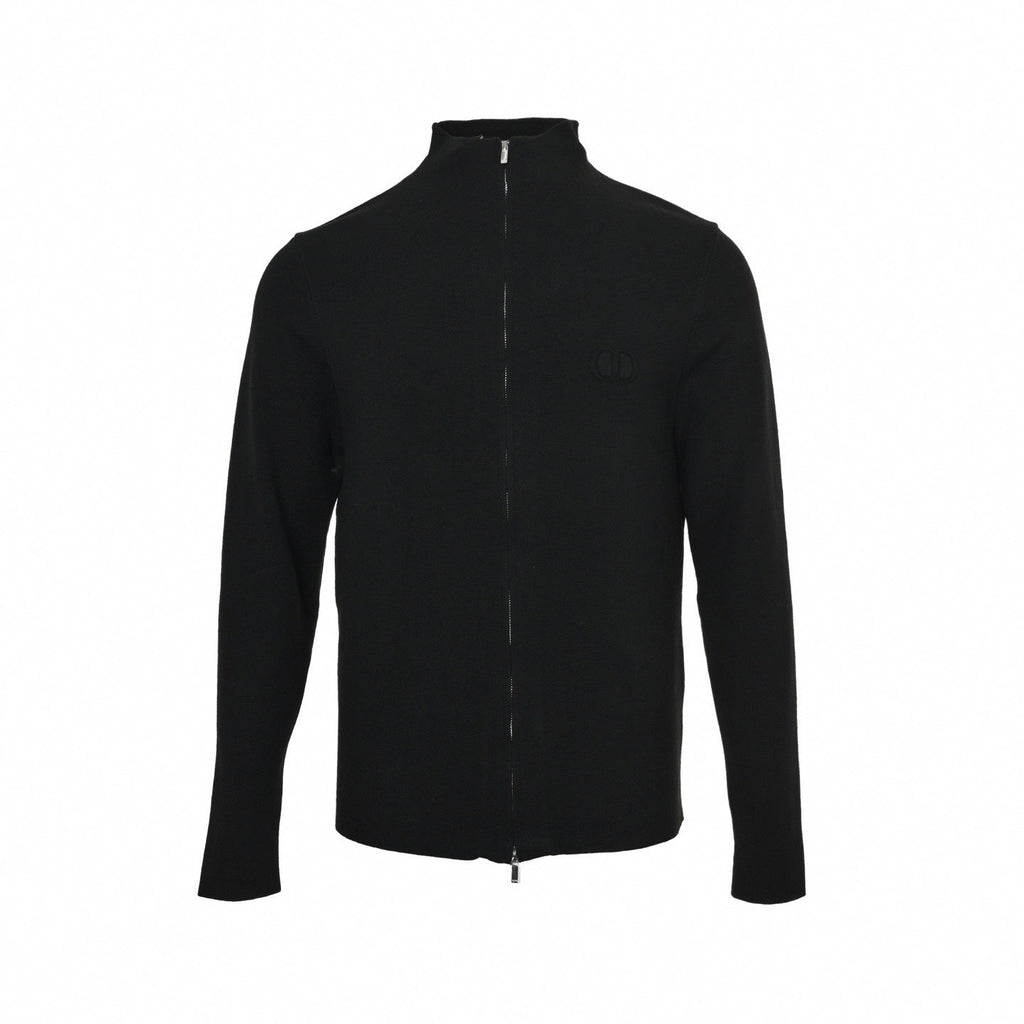 Icon Cotton Zip-Up Cardigan